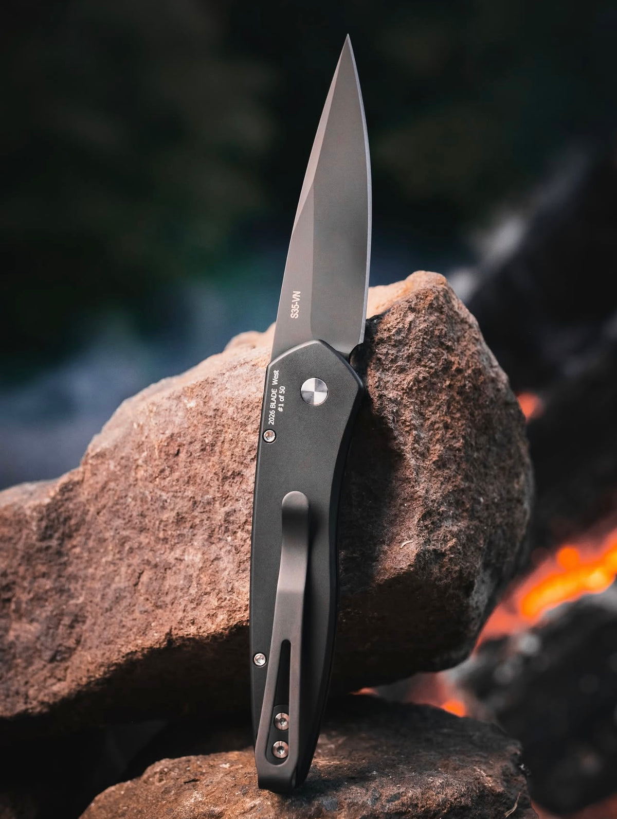 Pro-Tech Newport Automatic Blade Show West 2026 (3" DLC Black)