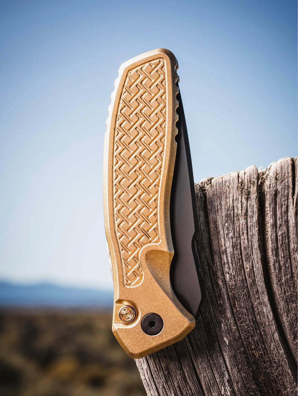 Pro-Tech Spartan Blades Pallas Albronze Automatic Knife Blade Show West 2026 (3.7" DLC Black)