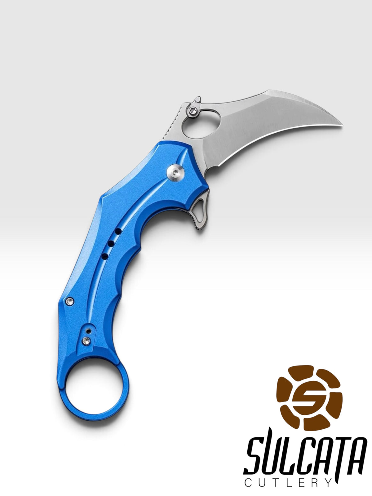 Civivi Incisor II Blue Manual Karambit (2.02" Satin)