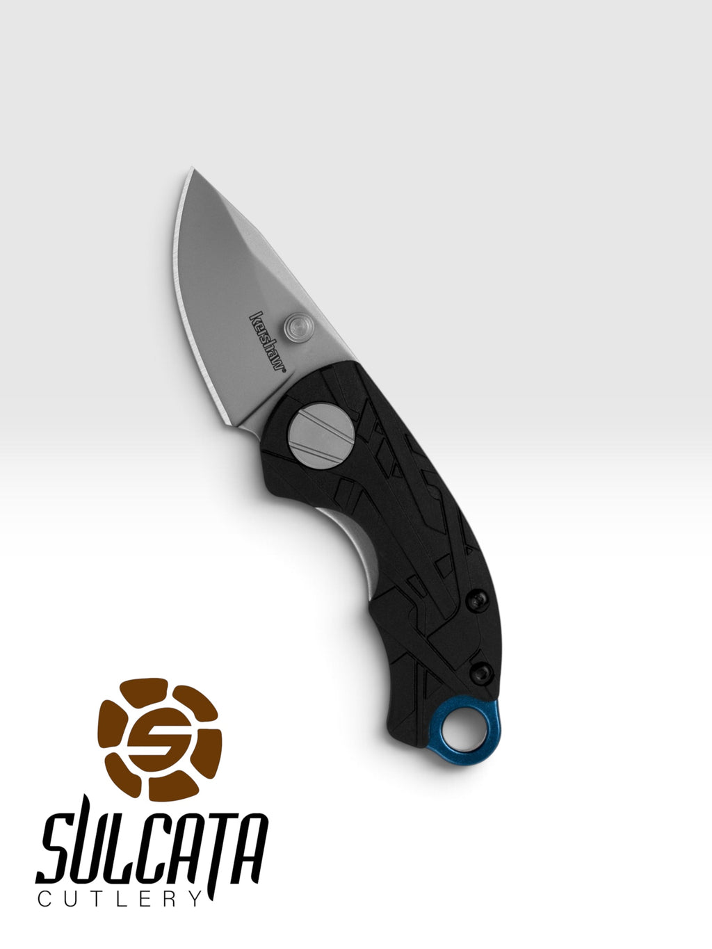 Kershaw Anso Aftereffect Black FRN (1.7" Bead Blast)
