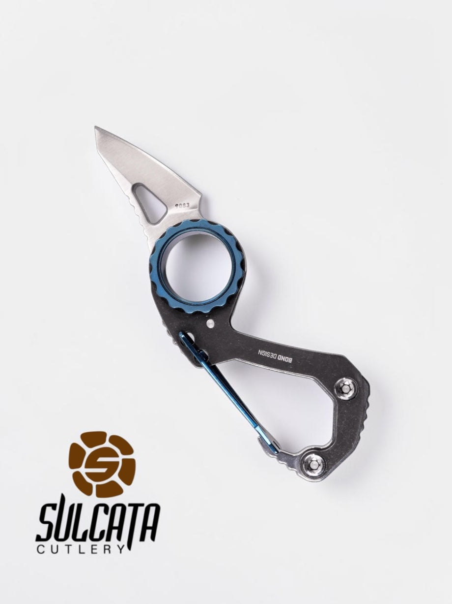 CRKT Compano Carabiner Manual Folding Knife (1.42" Satin)