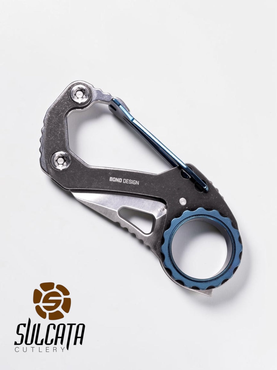 CRKT Compano Carabiner Manual Folding Knife (1.42" Satin)