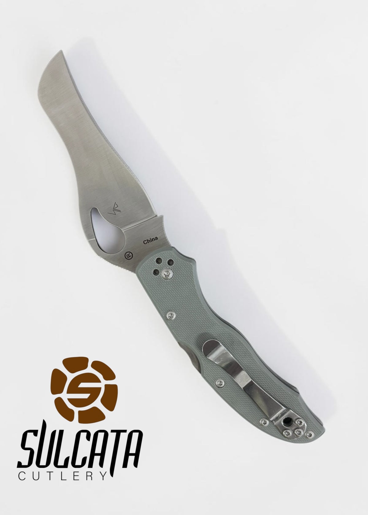 Byrd Gooney Manual Knife Gray G-10 (3.5" Satin)