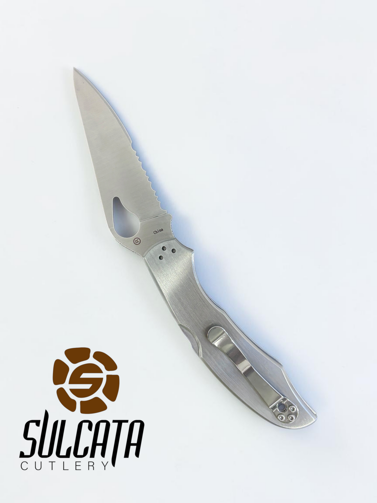 Byrd Cara Cara 2 Stainless Handle Manual Folding Knife (3.77" Satin)