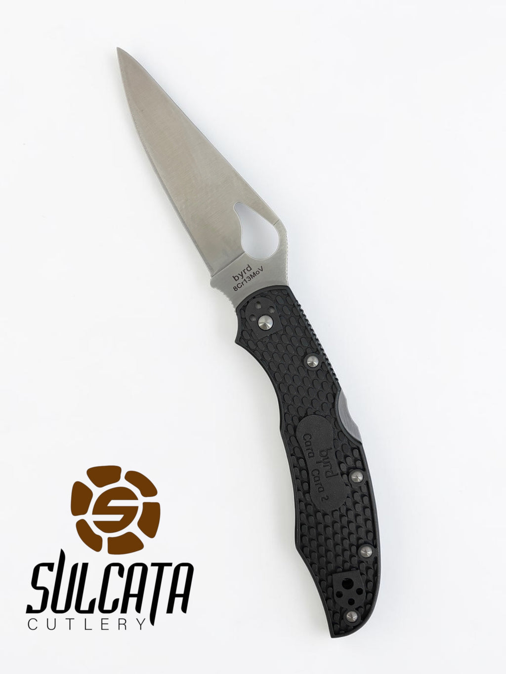 Byrd Cara Cara 2 Black Manual Folding Knife (3.77" Satin)