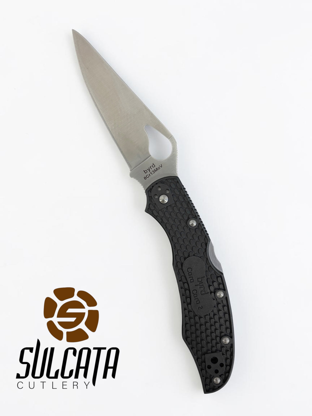 Byrd Cara Cara 2 Black Manual Folding Knife (3.77" Satin)