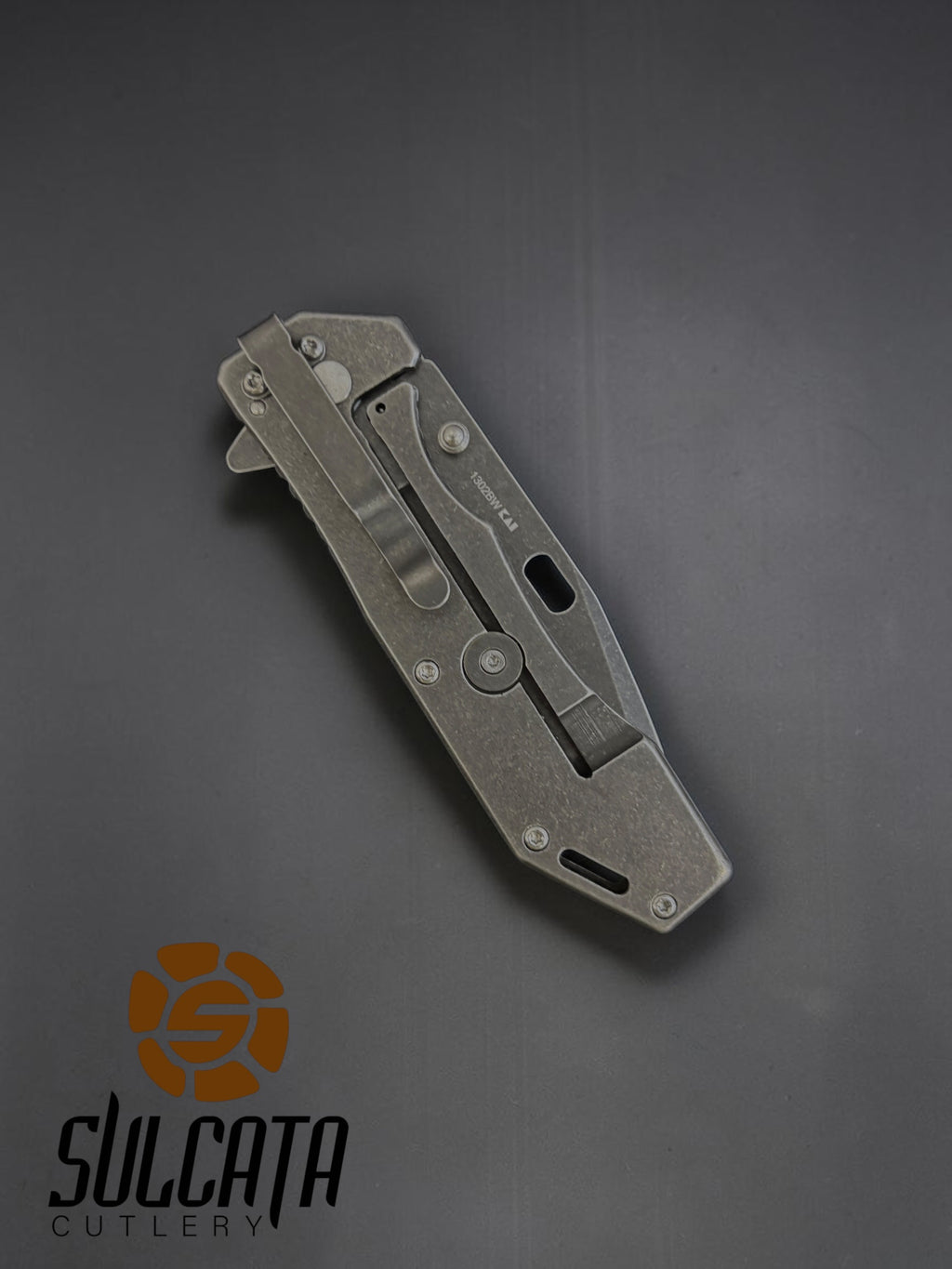 Kershaw Lifter BlackWash Assisted Flipper Knife  (3.5" BlackWash)