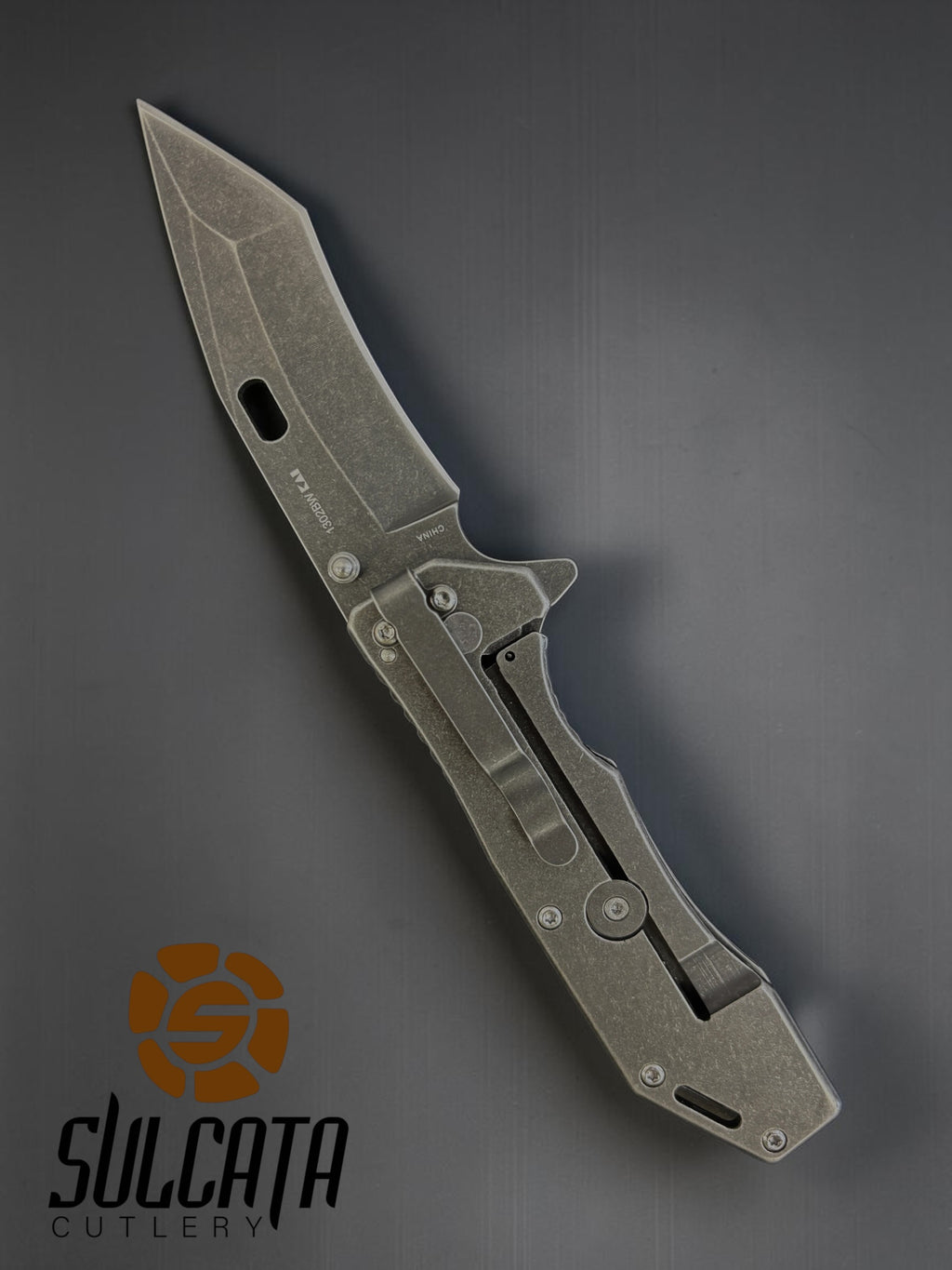 Kershaw Lifter BlackWash Assisted Flipper Knife  (3.5" BlackWash)