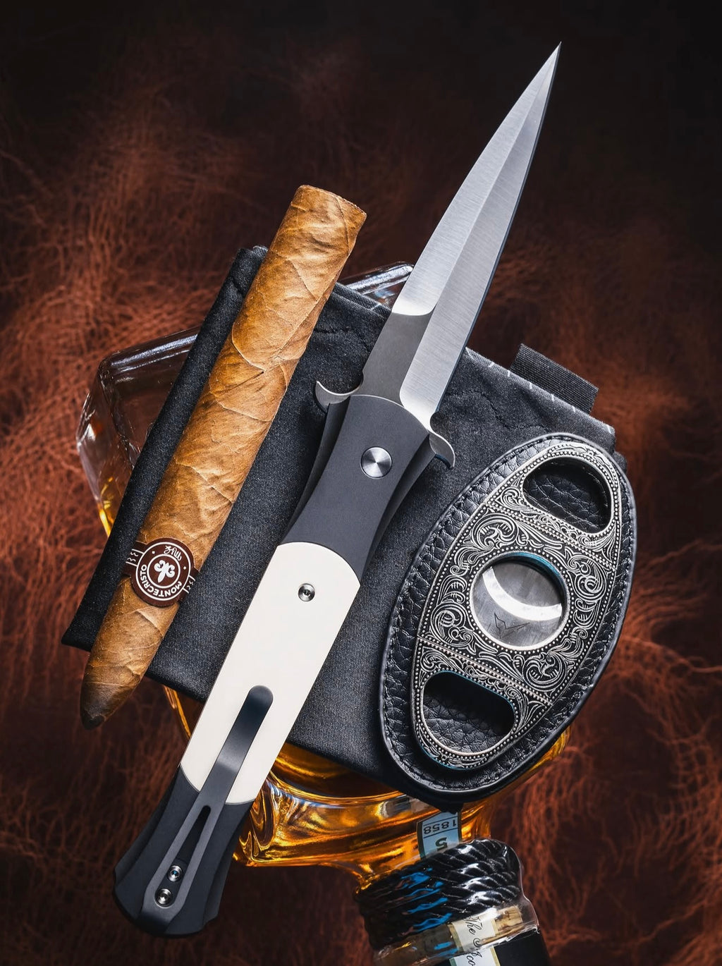 Pro-Tech Tuxedo Large Don Automatic Knife Blade Show West 2026 (3.5" Satin)