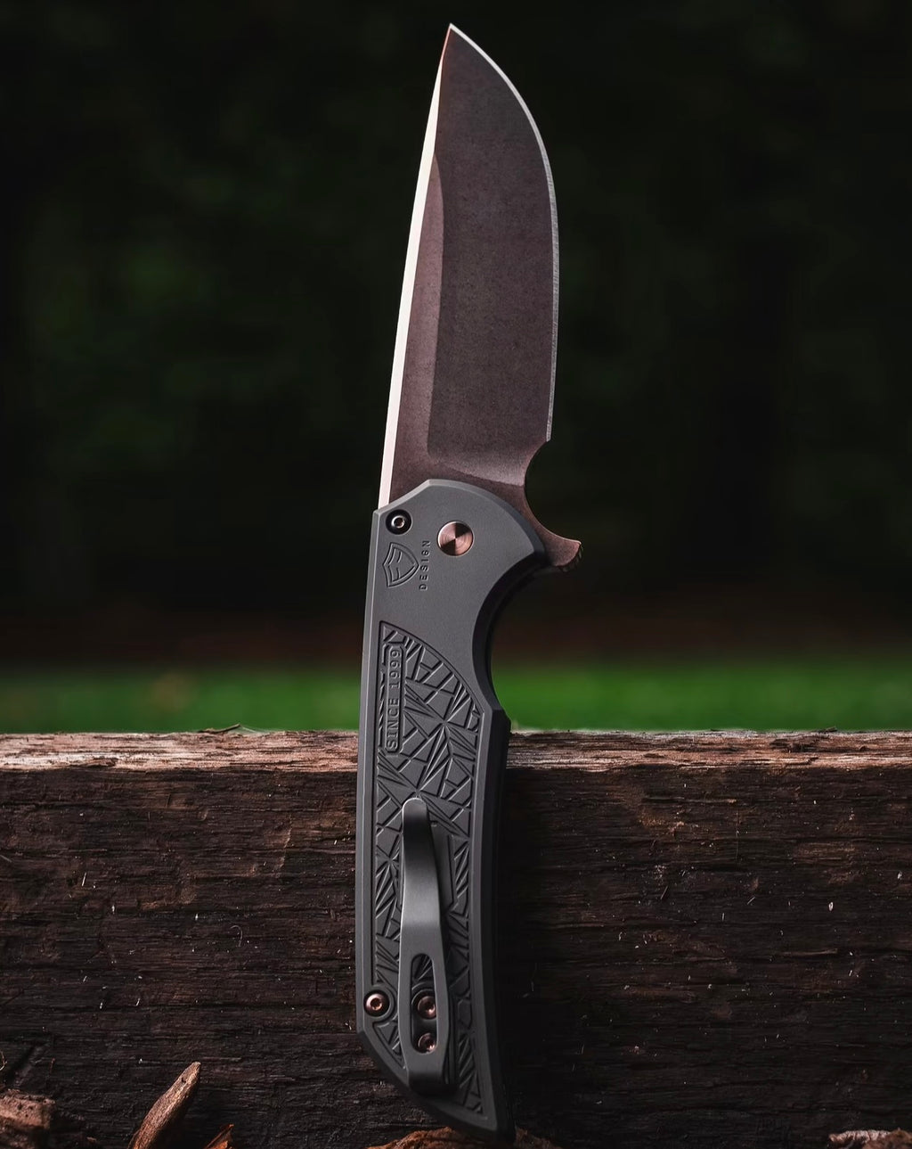 Pro-Tech Mordax Nexus Black Manual Knife CCKS Fall 2026 Exclusive (3.5" Antique PVD)