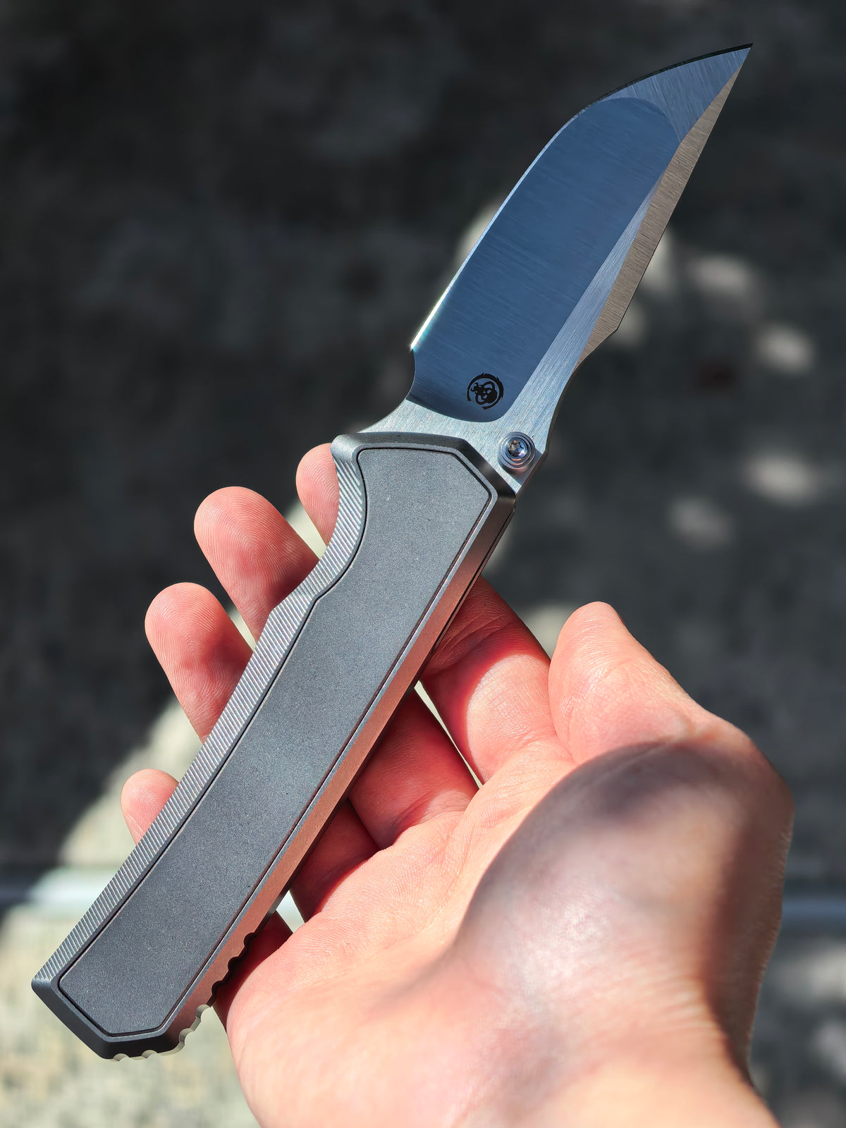 Chaves Knives Sam Tran Arison Street Integral Manual Knife (3.25" Belt Satin)