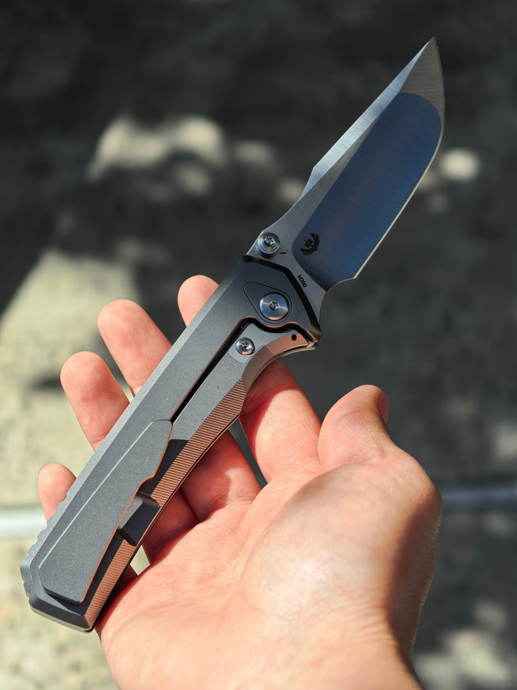 Chaves Knives Sam Tran Arison Street Integral Manual Knife (3.25" Belt Satin)