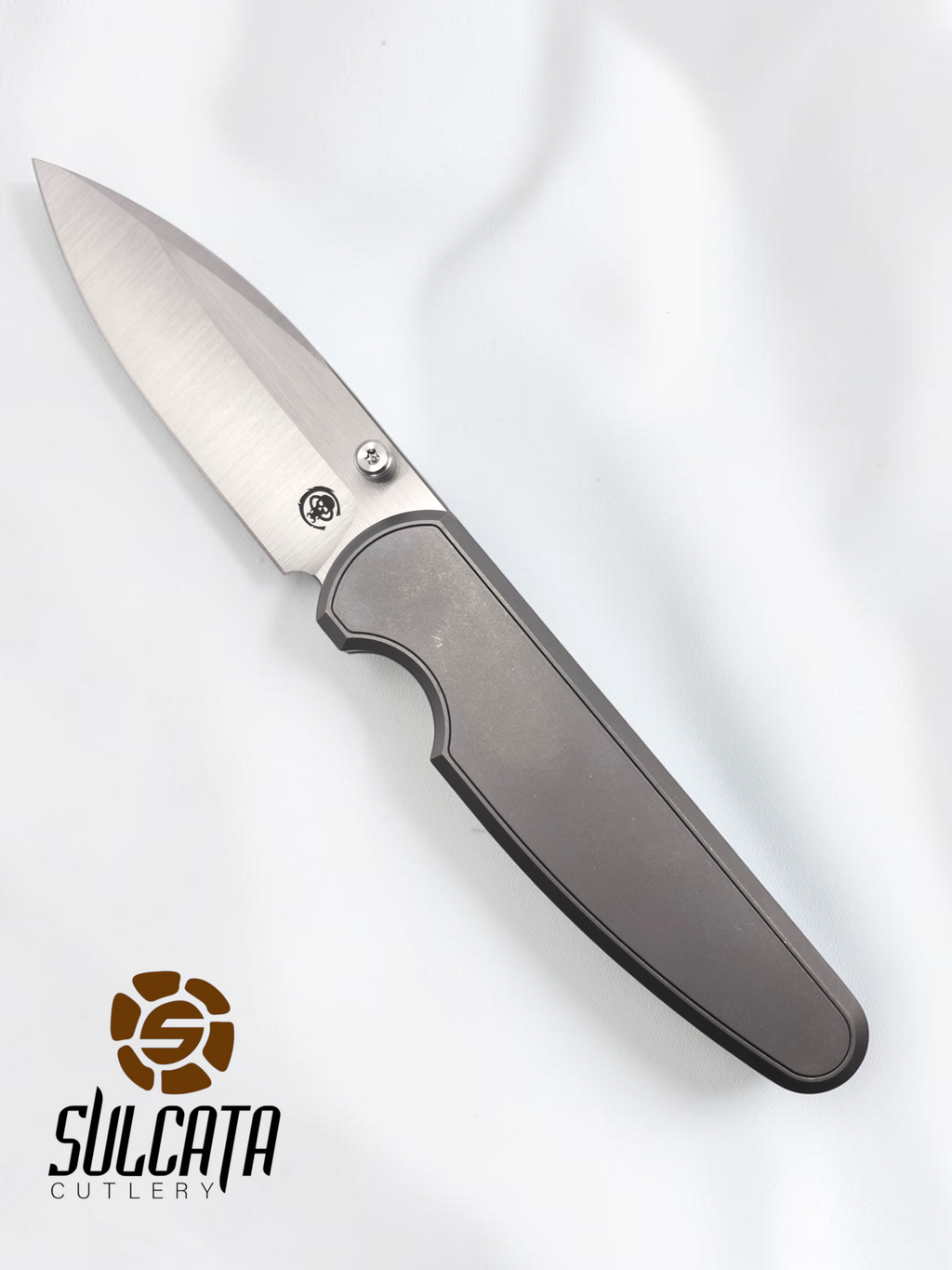 Chaves Knives Brad Blount Phase 229 Integral Manual Flipper (3.6" Belt Satin)