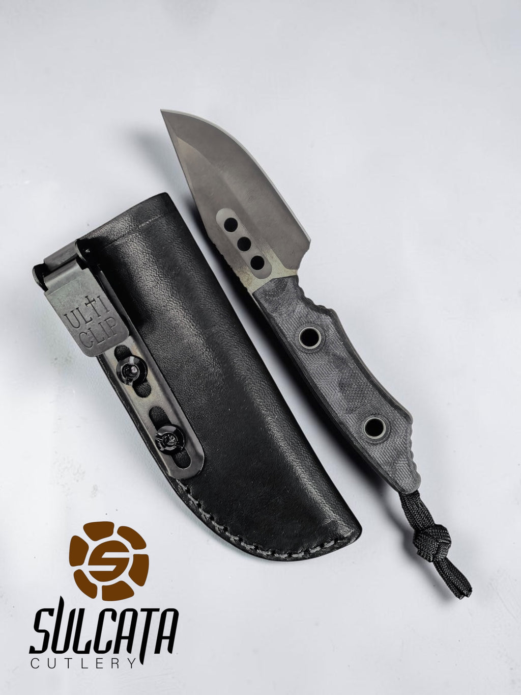 Heretic knives Kobold Black G10 Fixed Blade (2.6" Black DLC)
