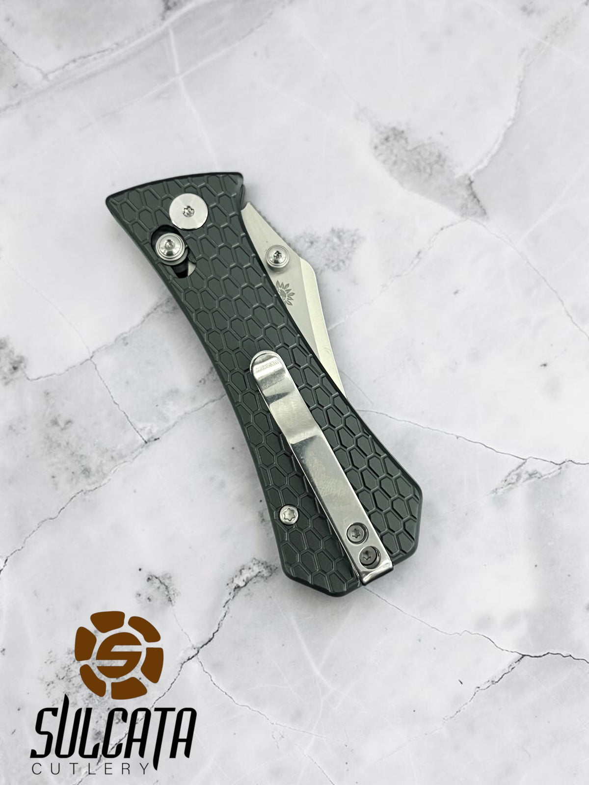 Auxiliary Manufacturing Pocket Bowie Crossbar Folder Grey Aluminum (2.7" SW)