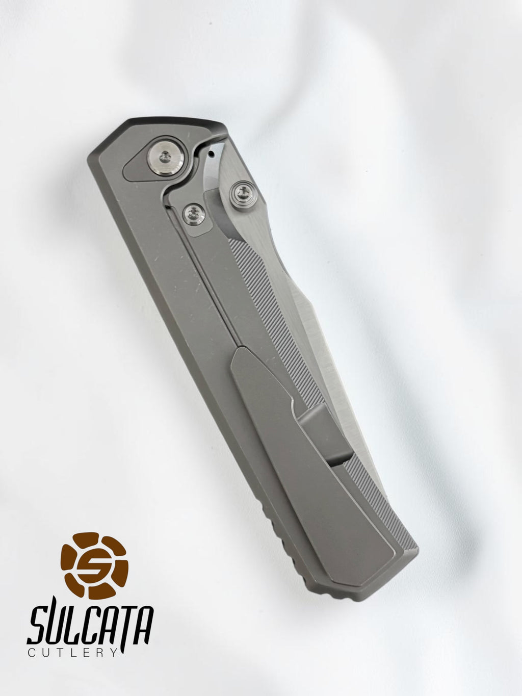 Chaves Knives Sam Tran Arison Street Integral Manual Knife (3.25" Belt Satin)