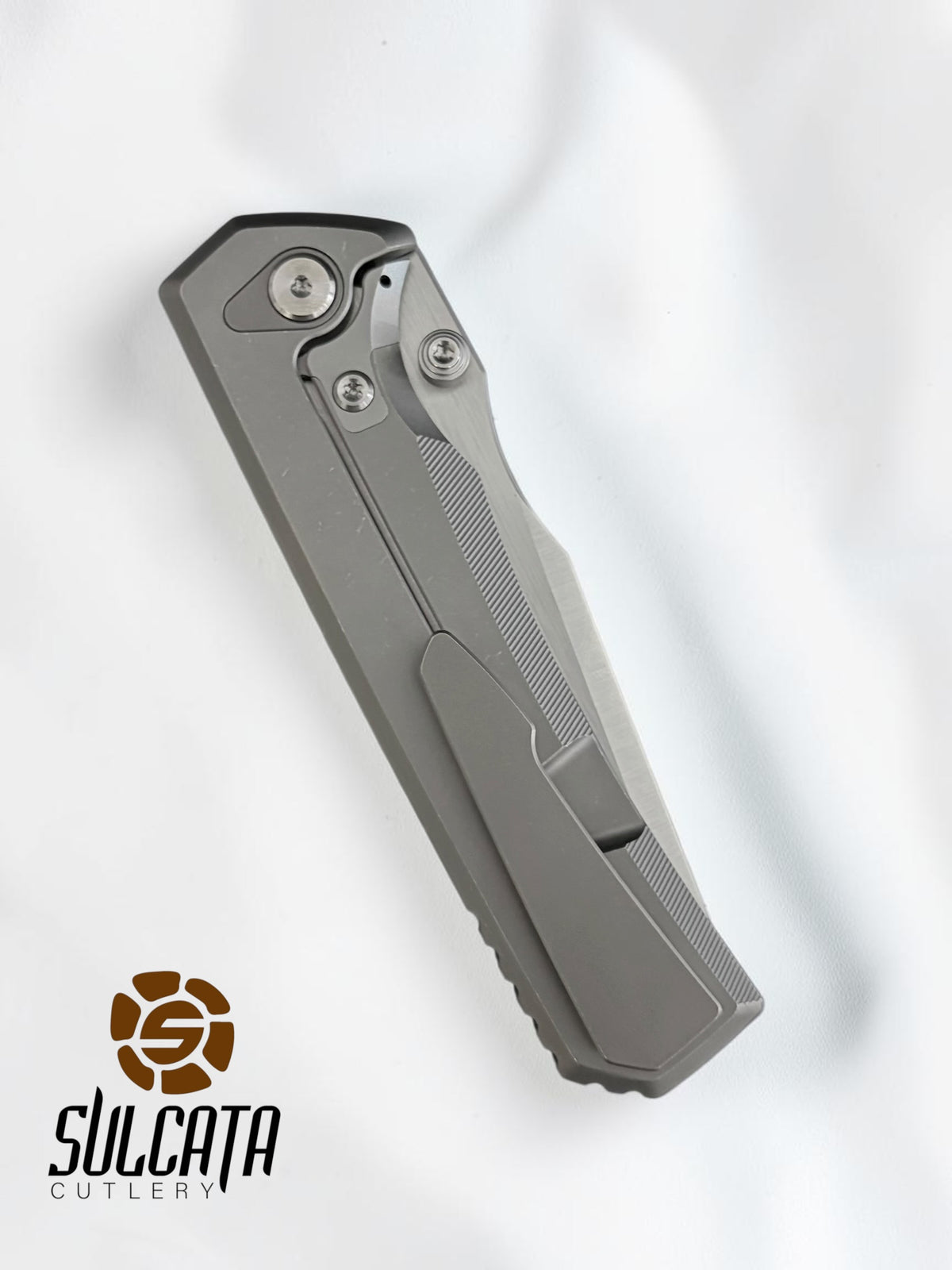 Chaves Knives Sam Tran Arison Street Integral Manual Knife (3.25" Belt Satin)