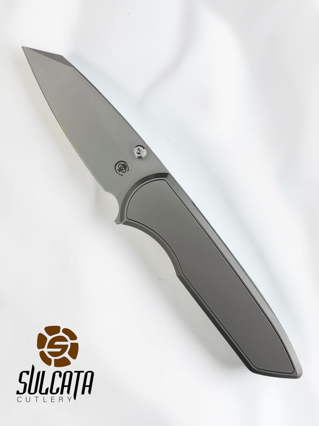 Chaves Knives Brad Blount Arrestor 229 Integral Manual Knife (3.75" Stonewash)