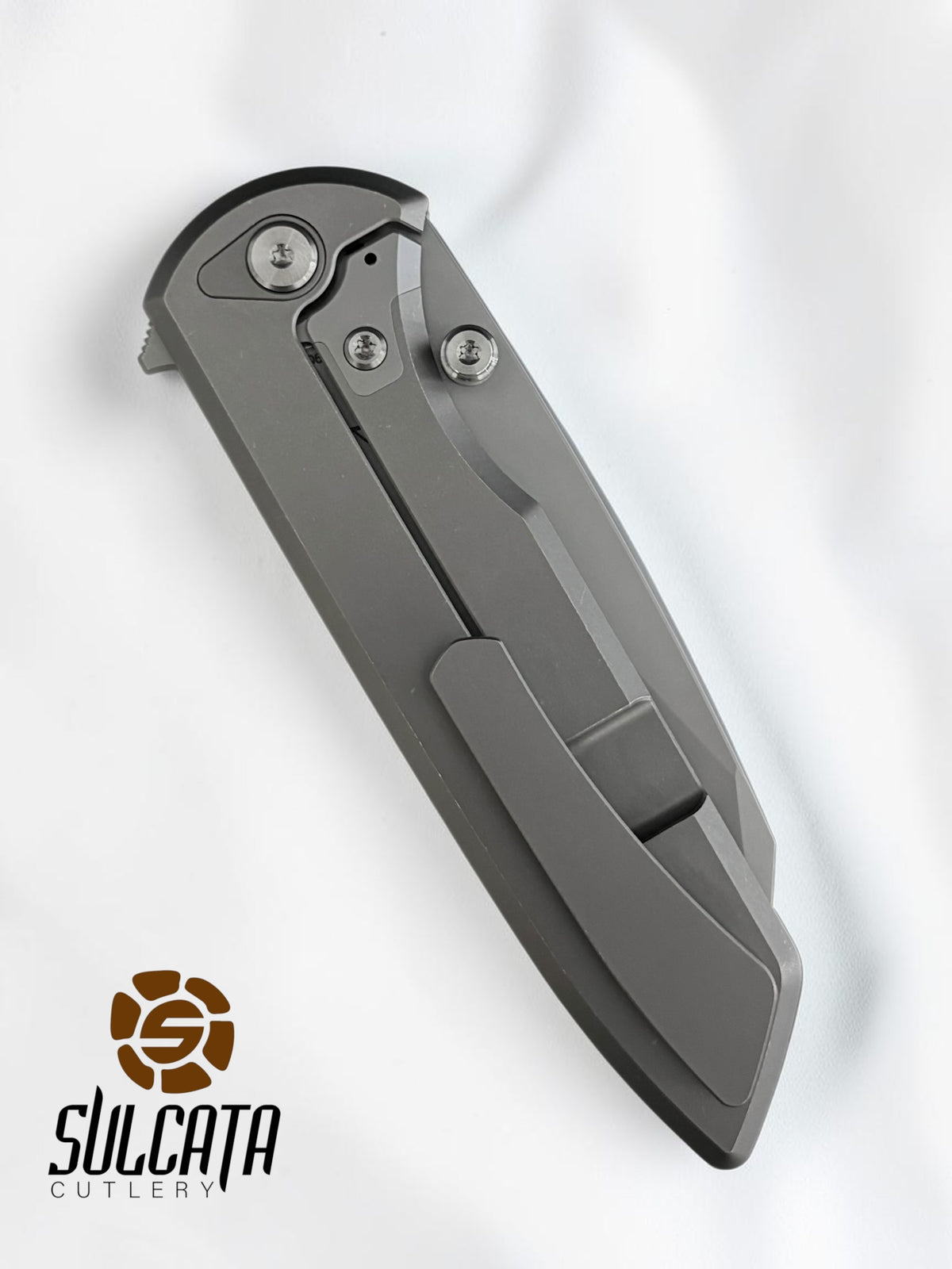 Chaves Knives Brad Blount Arrestor 229 Integral Manual Knife (3.75" Stonewash)