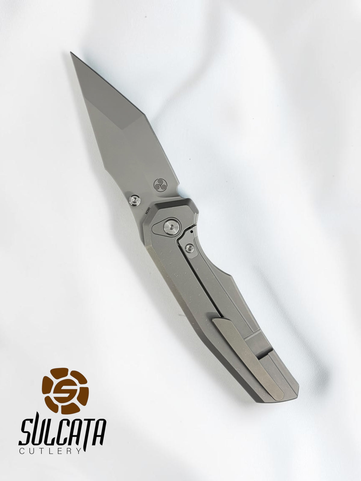 Chaves Knives Jake McCoy Omega Magnetic Integral  Manual Flipper (3.5" Stonewash)