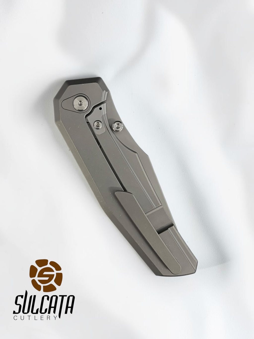 Chaves Knives Jake McCoy Omega Magnetic Integral  Manual Flipper (3.5" Stonewash)