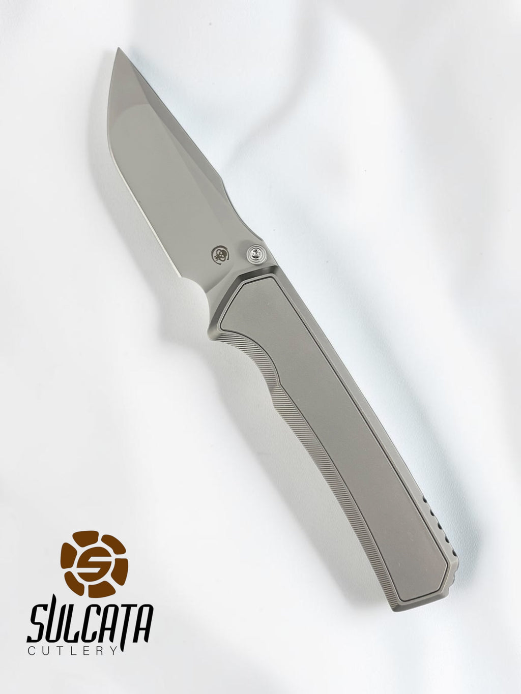 Chaves Knives Sam Tran Arison Street Integral Manual Knife (3.25"Stonewash)