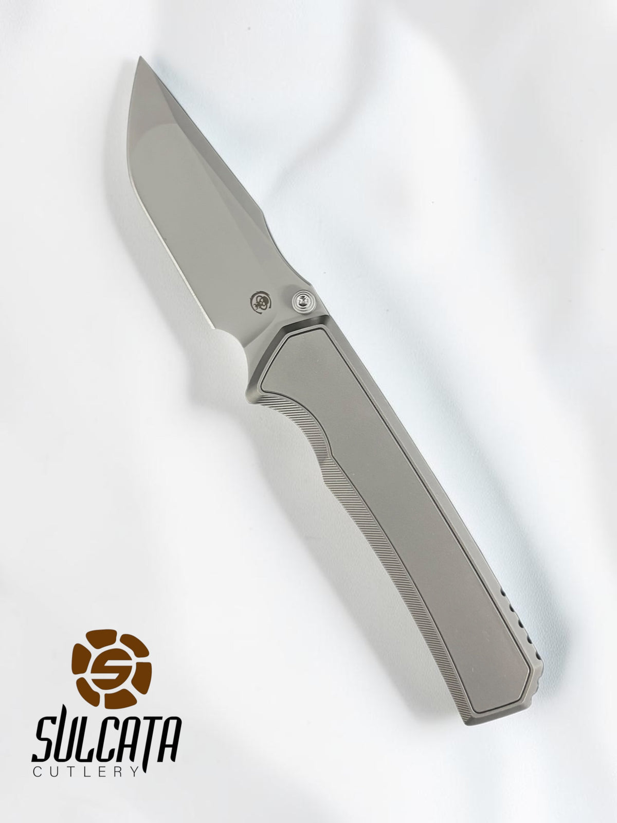 Chaves Knives Sam Tran Arison Street Integral Manual Knife (3.25"Stonewash)