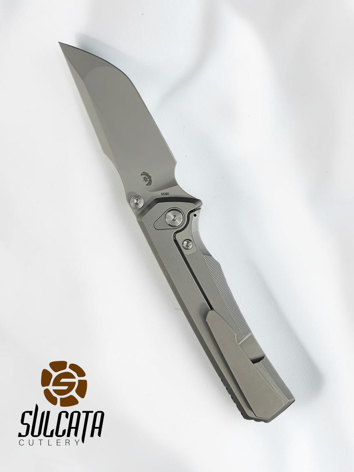 Chaves Knives Sam Tran Arison Street Integral Manual Knife (3.25"Stonewash)
