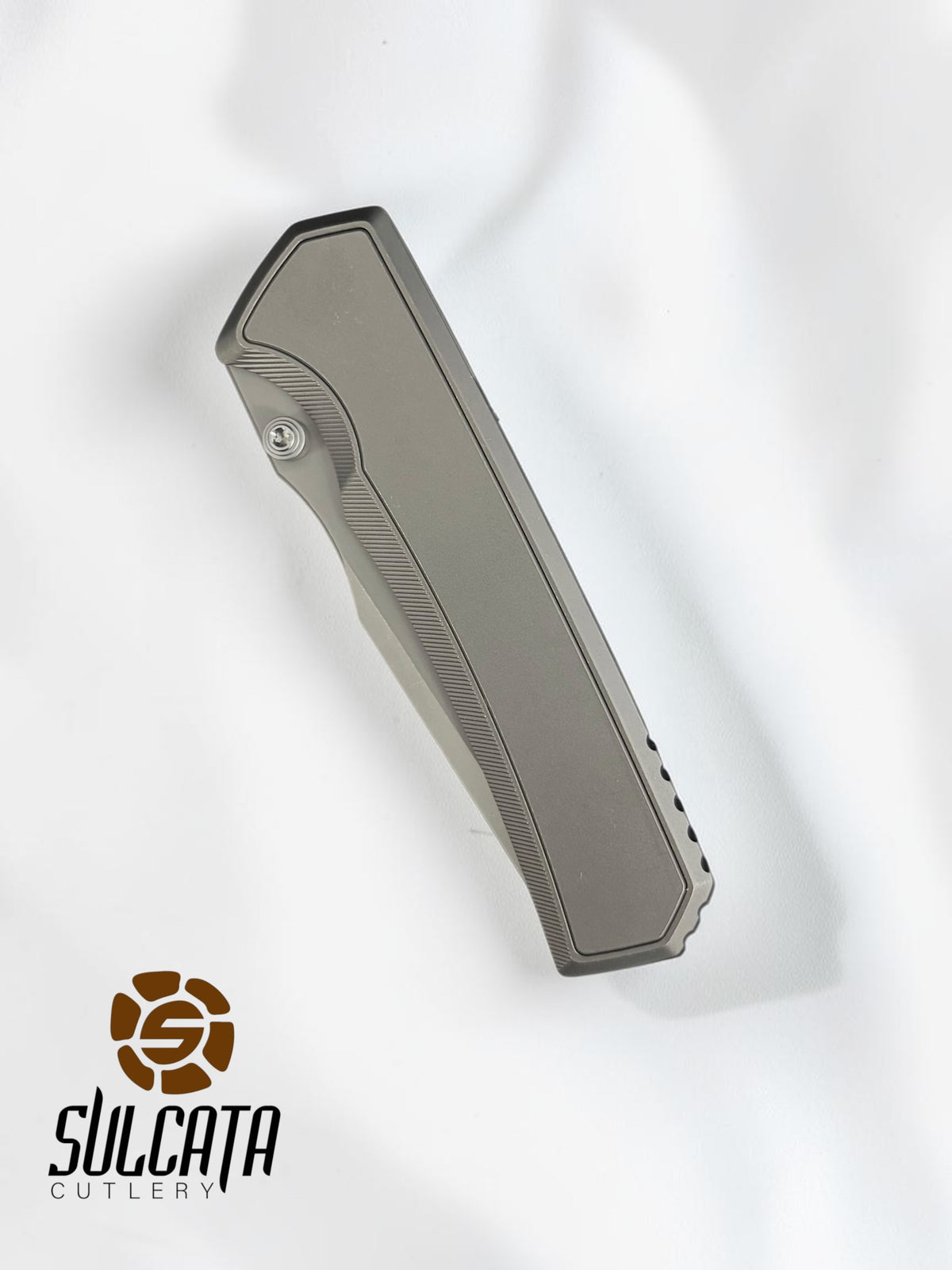 Chaves Knives Sam Tran Arison Street Integral Manual Knife (3.25"Stonewash)
