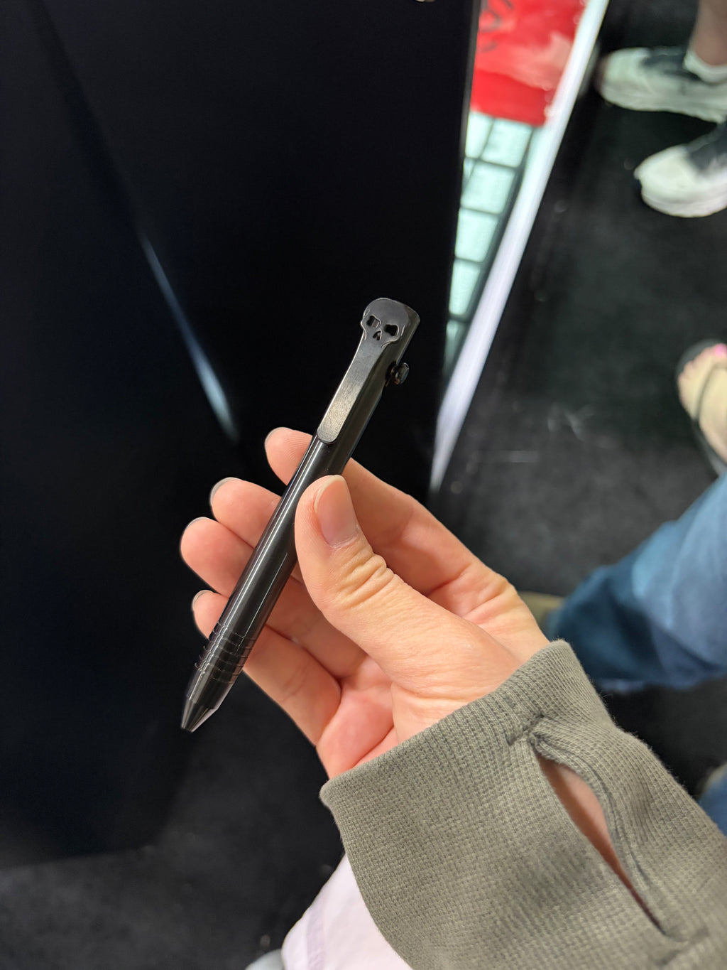 BIGIDESIGN X CHAVES Clicker Pen Base Line Bolt Action (DLC Black)