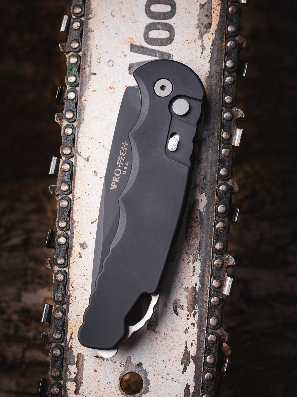 Pro-Tech Tactical Response 4 Black Secondary Safety Automatic (4" DLC Black)
