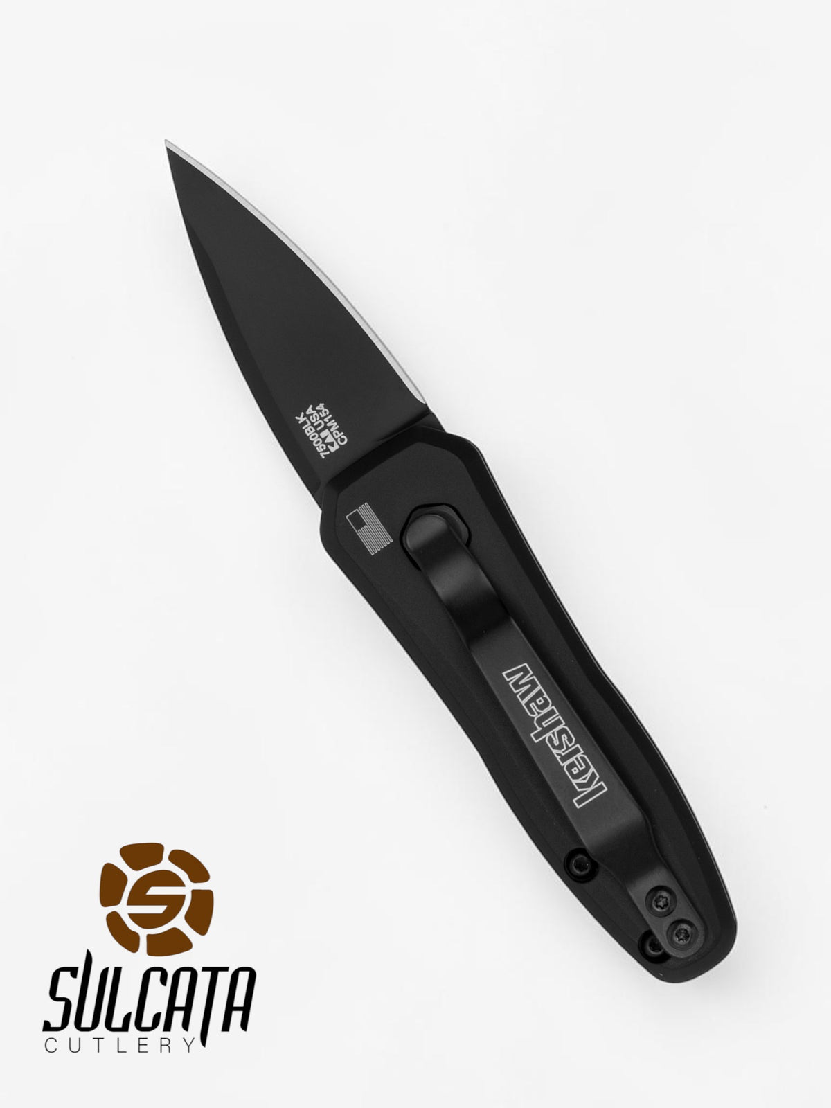 Kershaw Launch 4 Black CA Legal Automatic Knife (1.9" Black)