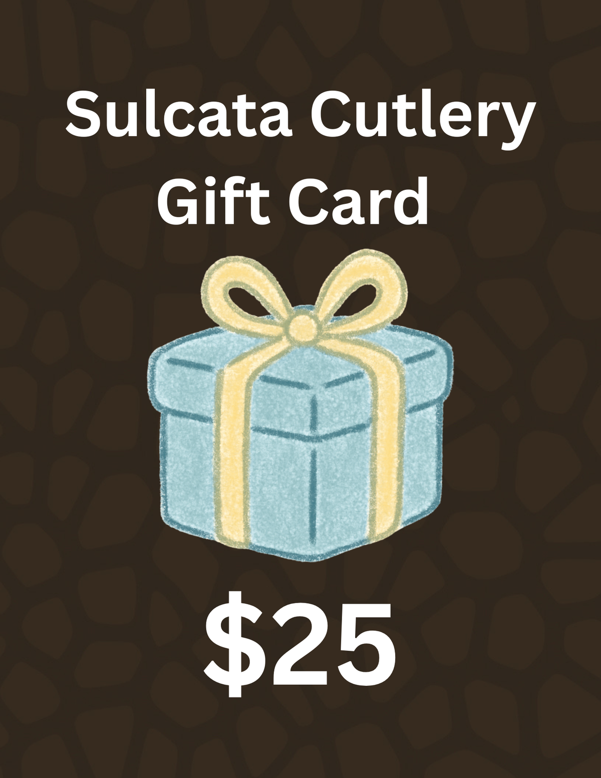 Sulcata Cutlery Gift Card