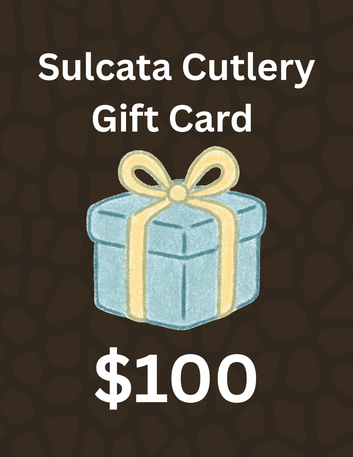 Sulcata Cutlery Gift Card