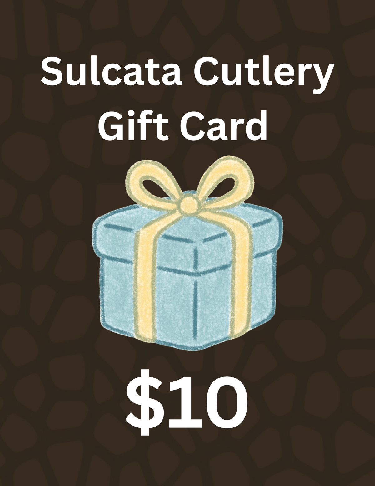 Sulcata Cutlery Gift Card