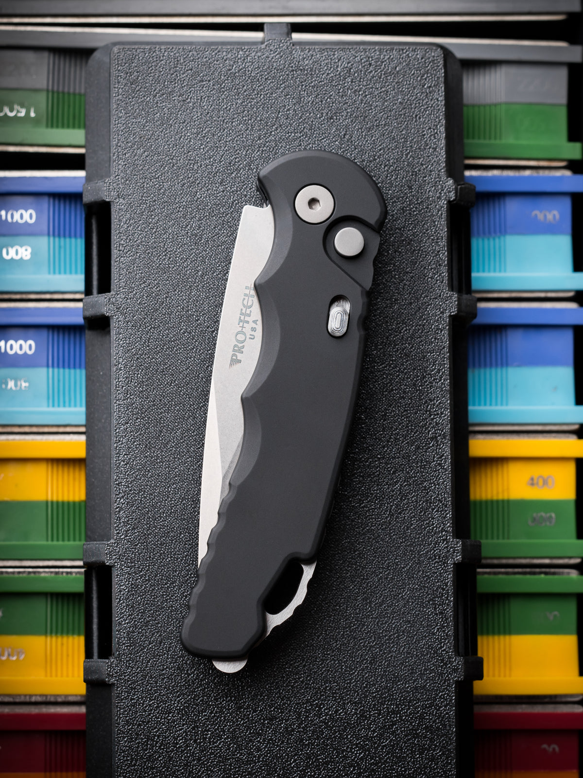 Pro-Tech TR-5 Automatic Knife (3.25" Stonewash)