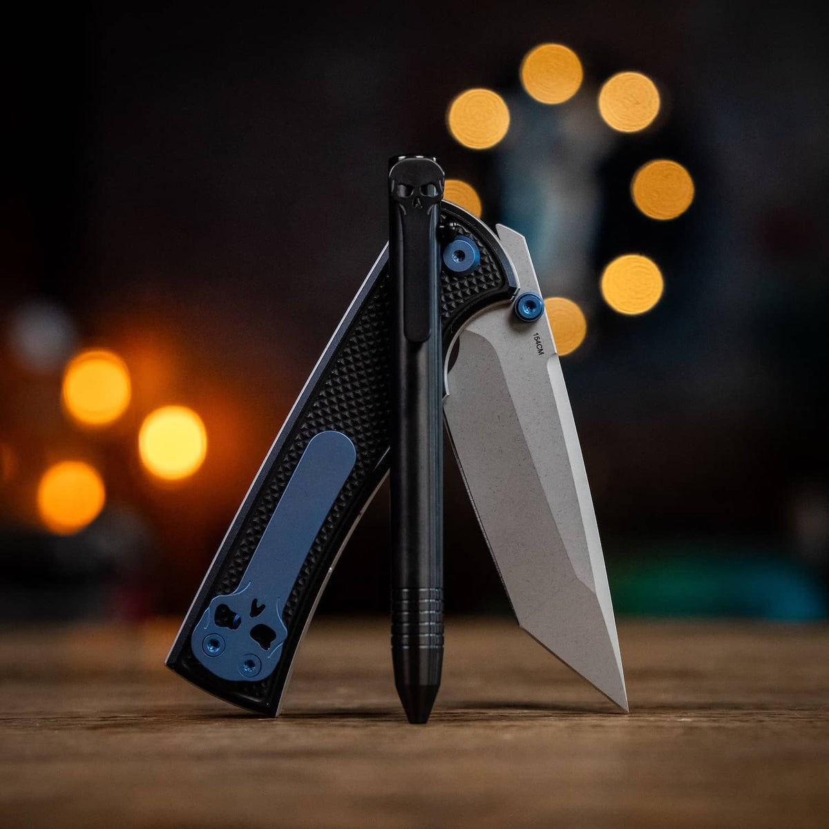 BIGIDESIGN X CHAVES Clicker Pen Base Line Bolt Action (DLC Black)
