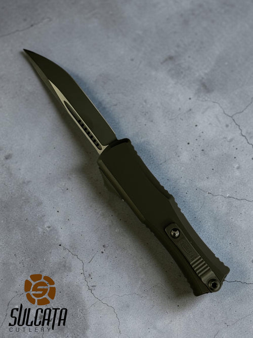 Microtech Hera II Mini S/E Tactical Standard OTF (2.8" DLC Black)