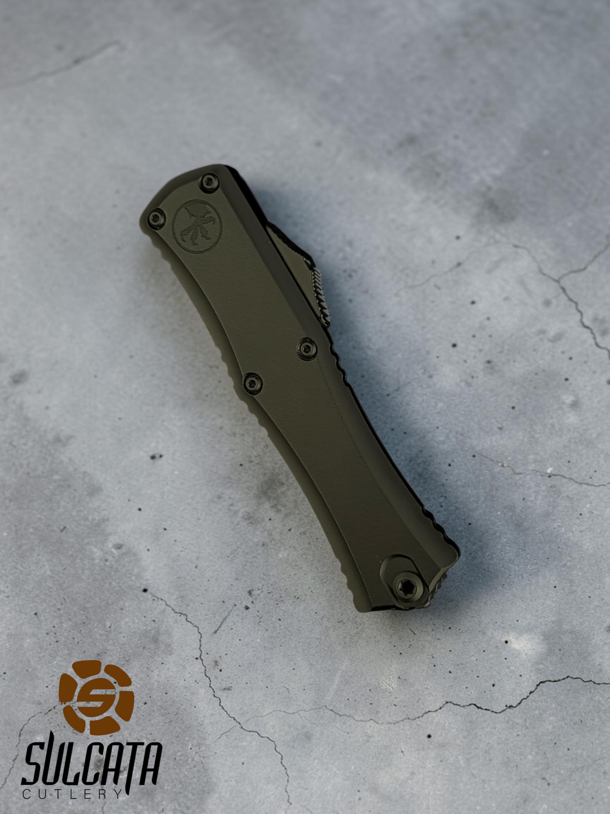 Microtech Hera II Mini S/E Tactical Standard OTF (2.8" DLC Black)