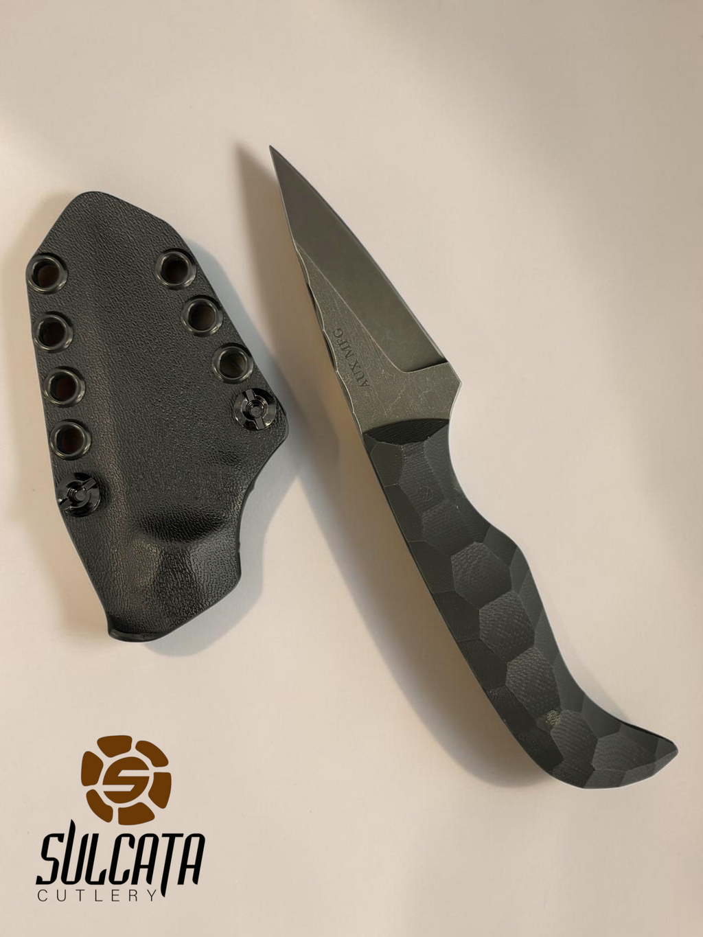 Auxiliary Manufacturing Karl Jr Fixed Blade Knife Handmade USA BladeShow Atlanta 2026