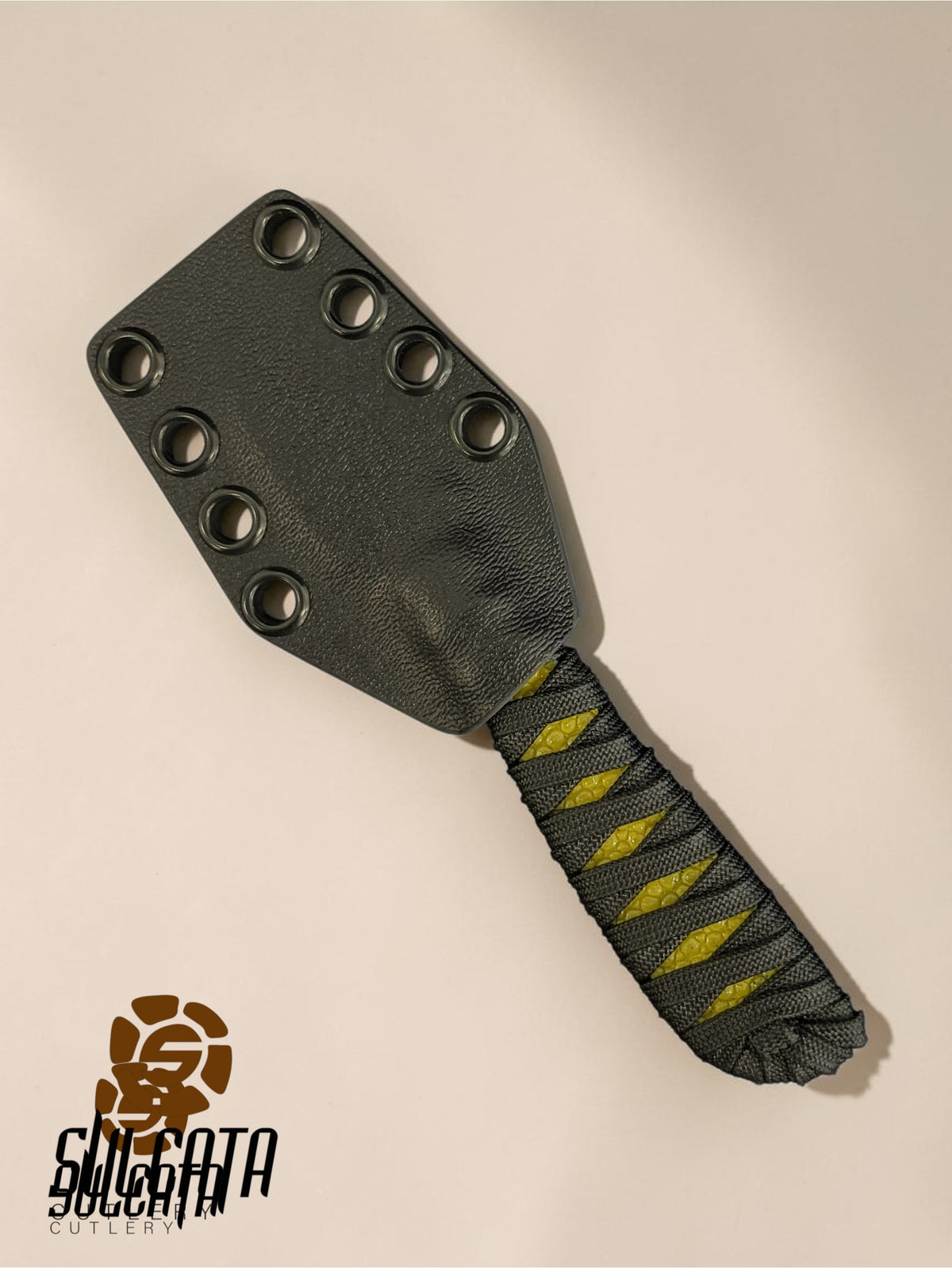 Auxiliary MFG Tsume Yellow Stingray Fixed Blade Knife Blade Show Atlanta 2026